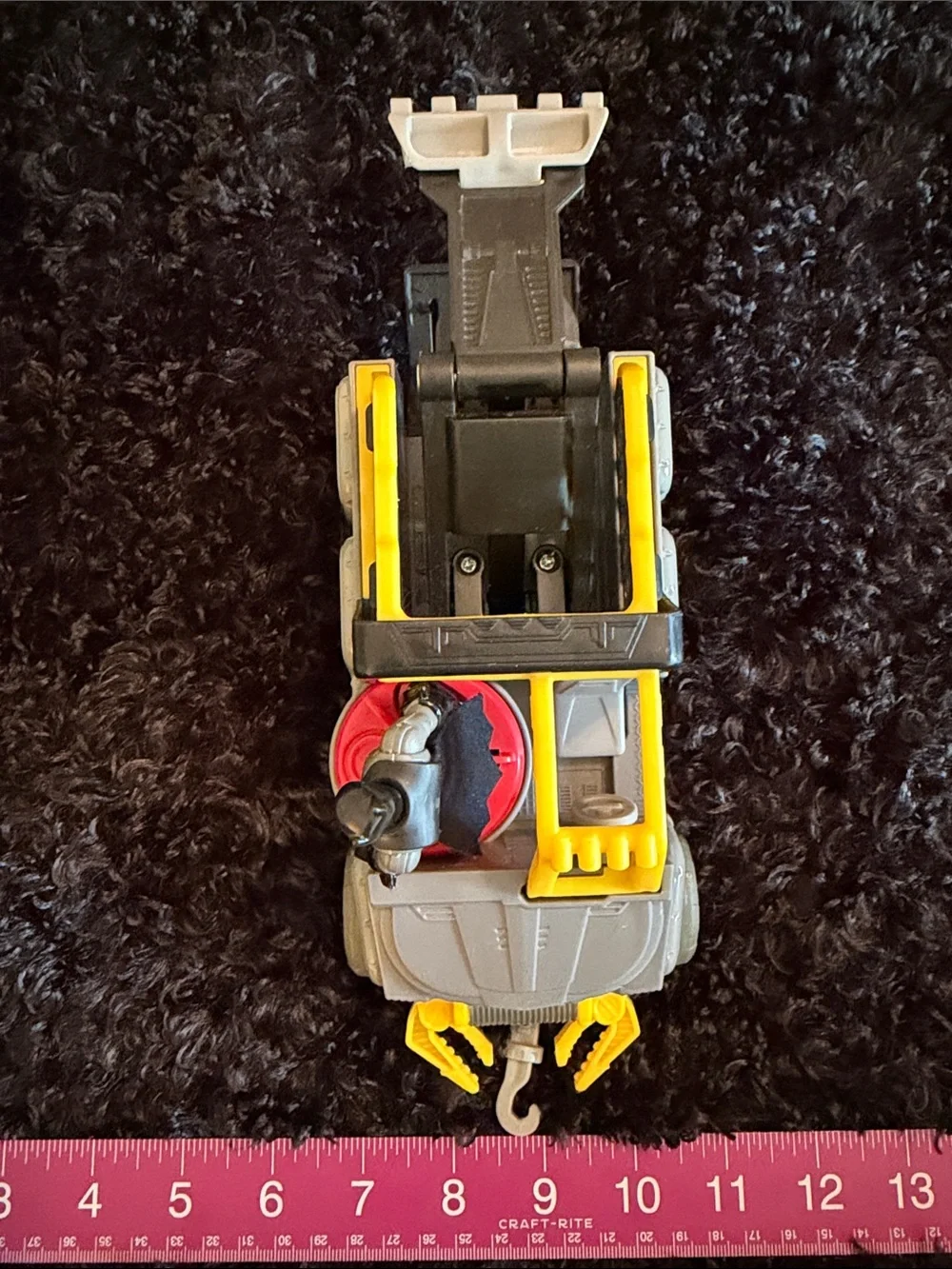 Batman Yellow and Gray Kids Toy Tow  🛻 with Action Figure